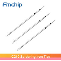 C210 Tip for Soldering Iron T210 Tips Electric Welding Equipment Tools Cautin Sting for JBC GVM T210 T80 Solder Station HS02
