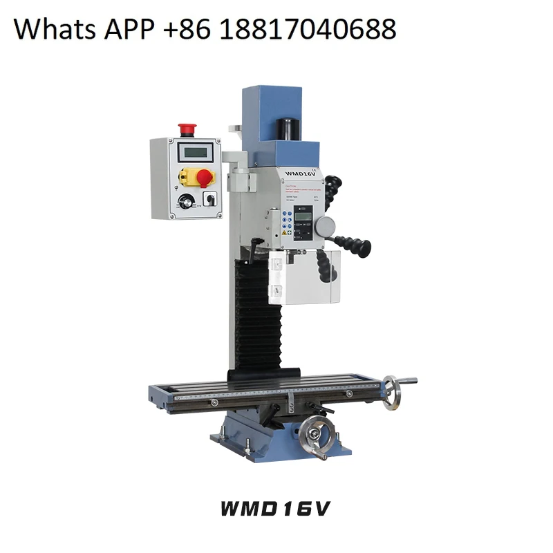 WMD16V precision small bench drilling and milling machine metal desktop multi-function machine