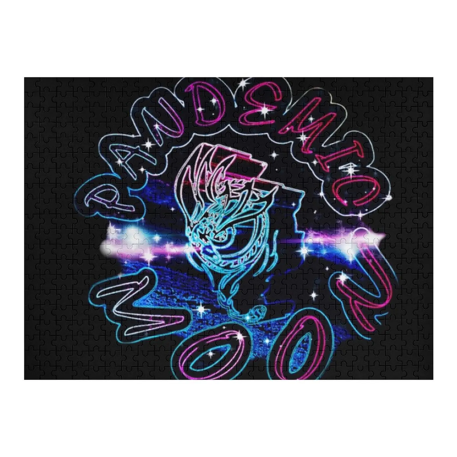 

Пандемическая луна-неоновые огни, головоломка, картина, деревянные композиции для детей, рождественские подарки, детская головоломка