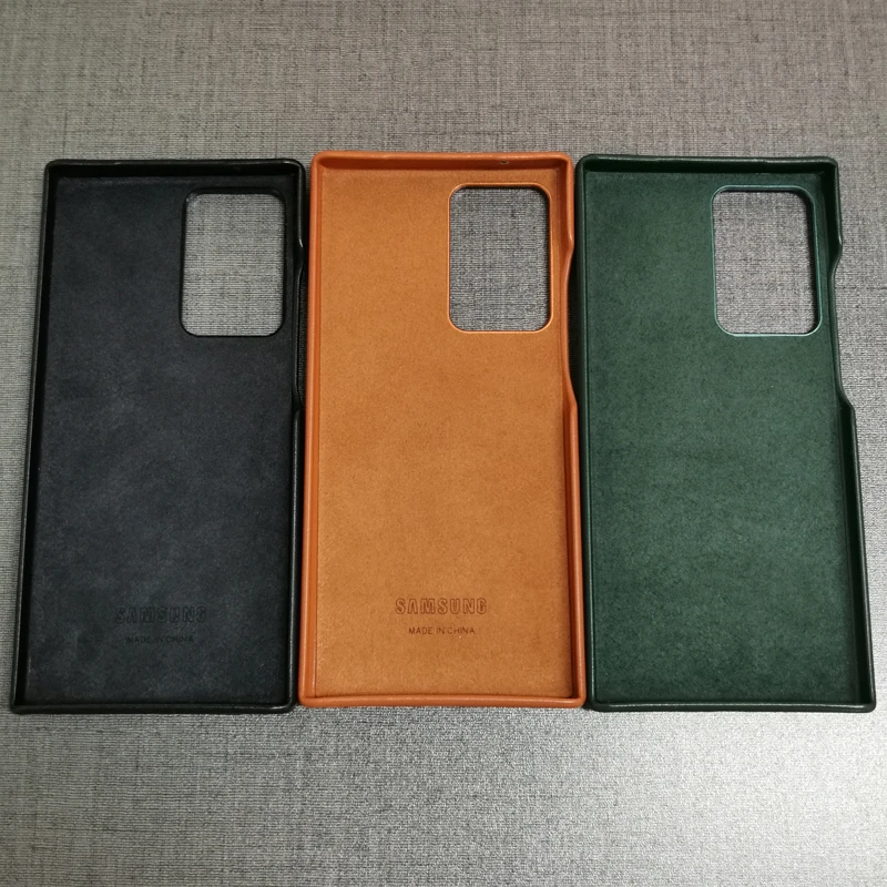 For Samsung Galaxy Note 20 Ultra Case High Quality Leather Cover For Galaxy Note20 Ultra Premium Anti-fall Back Protective Cover