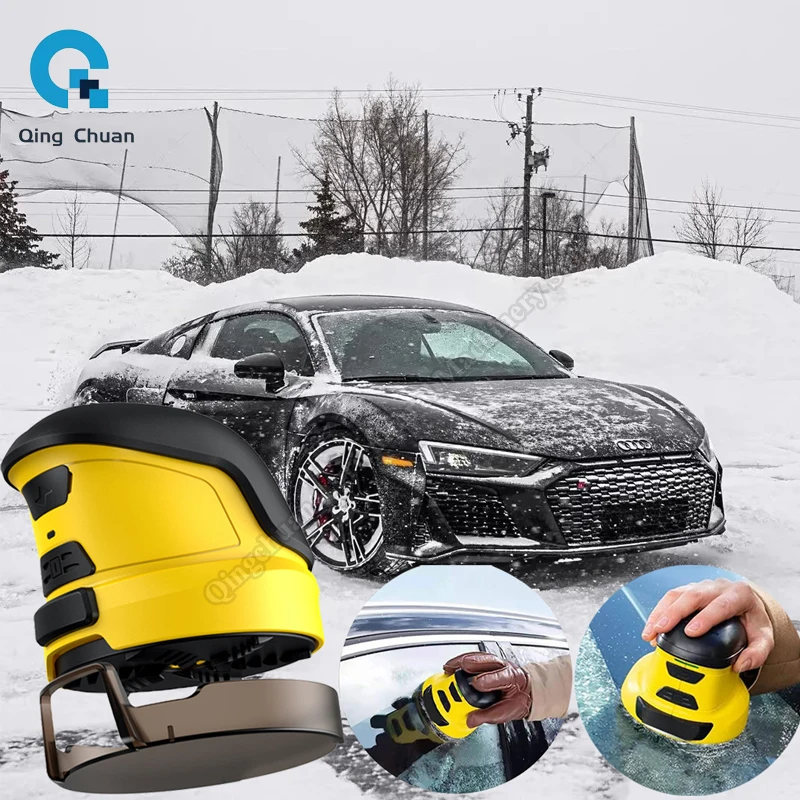 Electric Snow Scraper Automobile Front Snow Remover USB Charging Car Glass Deicing and Defrosting Cleaning Tool Snow Scraper