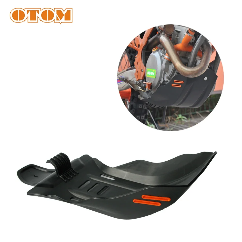 

OTOM Motocross Skid Plates Two-color Design Adding Protective Cracks Cradle For KTM SXF XCF HUSQVARNA FC FX Motorcycle Dirt Bike