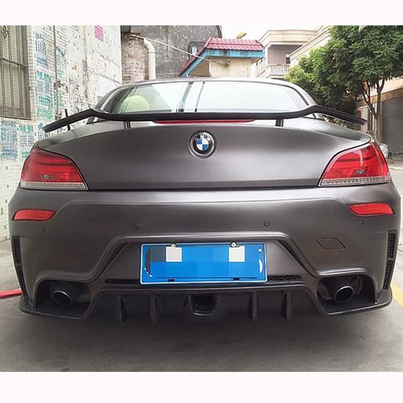 

For Toyota GT86 Subaru BRZ Black Carbon Fiber Sports Style Rear Wing Spoiler High-Quality Car Decoration