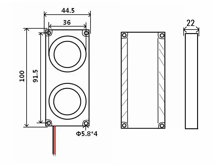 20W Stereo 2.0 20W altoparlante Audio portatile fai da te Home Full Range Theater Subwoofer Race Track altoparlanti sistema HiFi TV AUX Pair