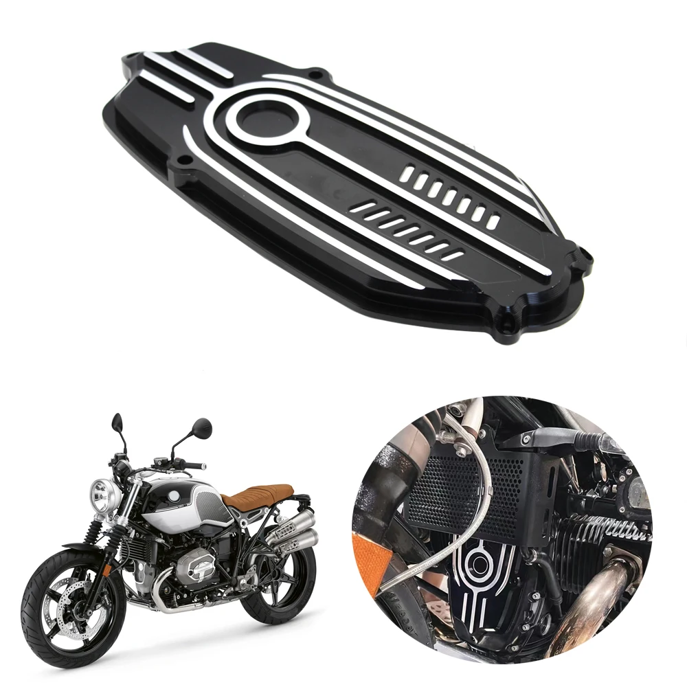 

Motorcycle Front Engine Case Cover Breast Plate Protector Aluminum For BMW R Nine T Pure Racer Scrambler Urban 2017-2022 2021