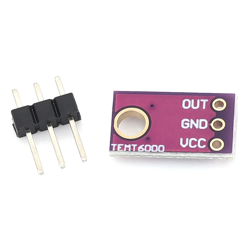TEMT6000 Analog Signal Output Light Intensity Module Visible Light Sensor for Arduino