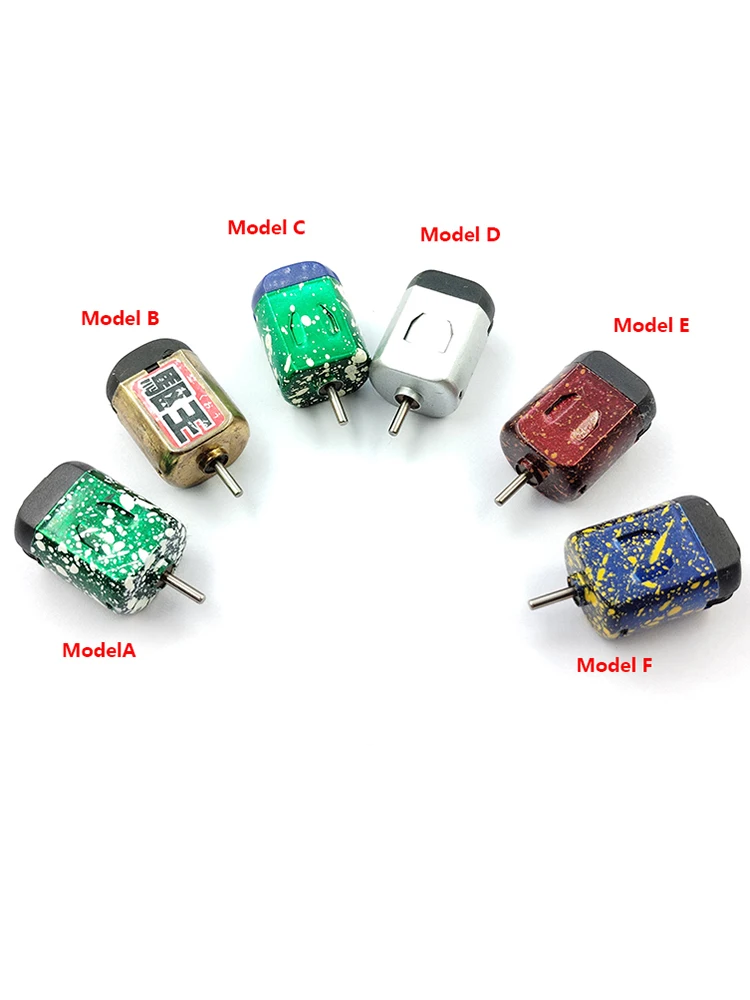 Micro moteur 130 Ultra haute vitesse 1.5V 2.4V 3V 35000/min, adapté à la Machine à sous, voiture à quatre roues motrices pour enfants, Mini moteur 130