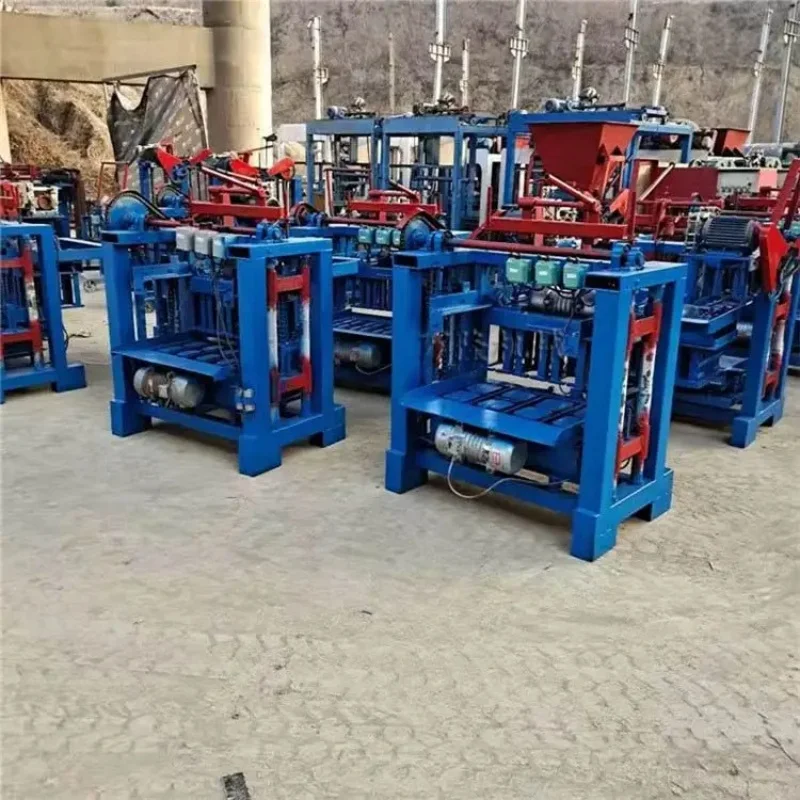 2025 Cheap Semi-automatic Concrete Brick Making Machine Ash Bricks Manufacturing Electric Brick Making Machine