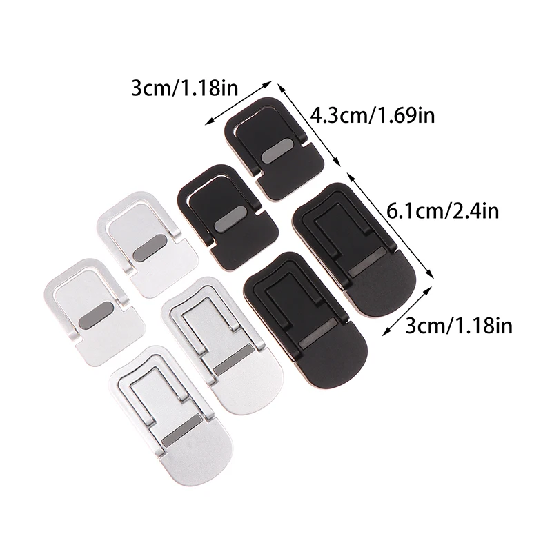 Adjustable Folding Laptop Stand Mini Legs Ultra-thin Portable Support For Notebook Cooling Holder Feet Invisible Bracket