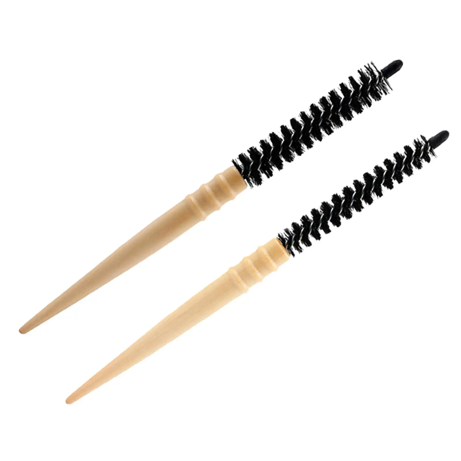 فرشاة شعر مستديرة صغيرة ، فرشاة تصفيف الشعر المجعد والمموج