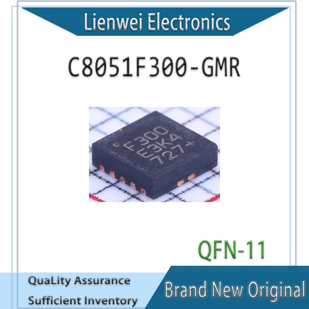 

100% New Original F300 C8051F300-GMR C8051F300 IC MCU Chipset QFN-11