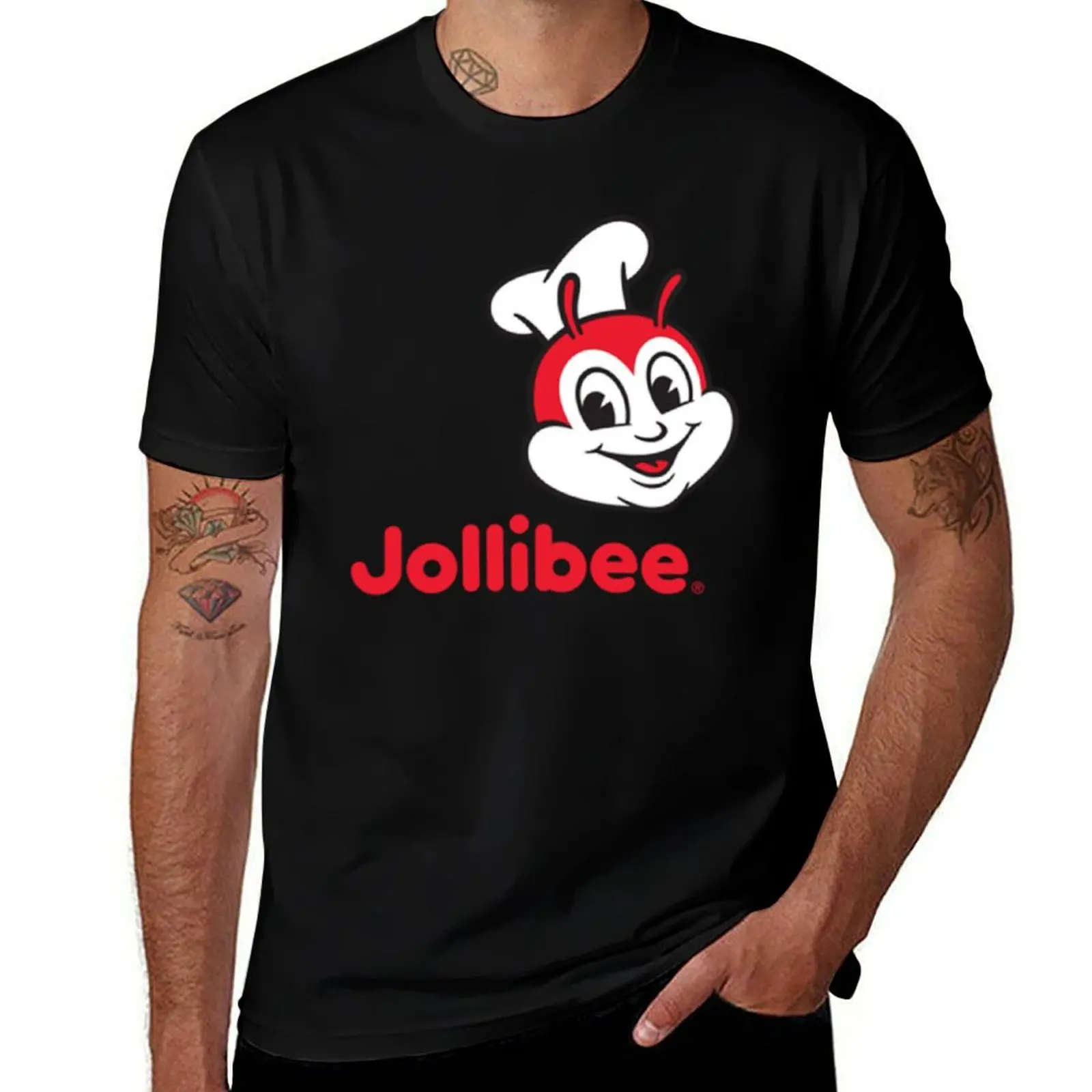 

shirts white man printed t for Jollibee shirts t man man for t T-Shirt pack shirts cotton for T-Shirt