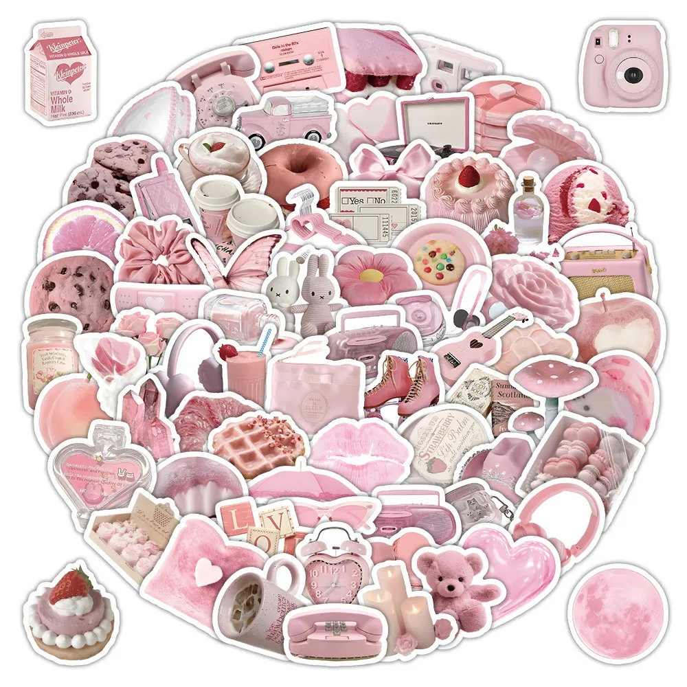 103Pcs Mini Things Stickers - Fashionable Decor Embellishments for Notebooks, Backpacks & Daily Gadgets Peel Joy Sticker Store