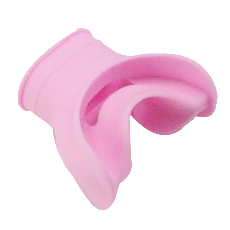 A79E-Scuba Diving Second Stage Silicone Mouthpieces Snorkel Regulator Colorful Underwater Breathing Accessories Pink