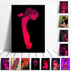 Modern Romantic Woman Men Nude Sexy Body Canvas Painting Abstract Posters and Prints Passion Wall Pictures for Living Room Decor