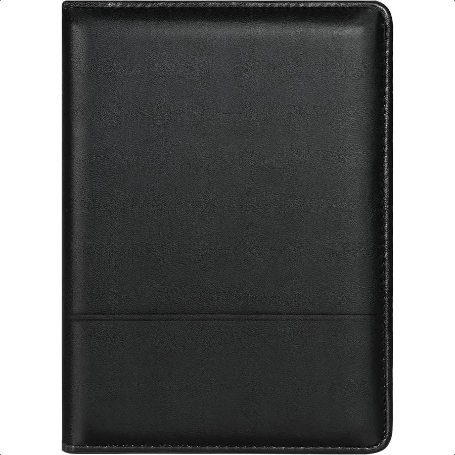 Padfolio Portfolio Binder Mini Padfolio Portfolio Binder 5x8 لوحة الكتابة القانونية A5 مجلد منظم المستندات للرجال والنساء Bla