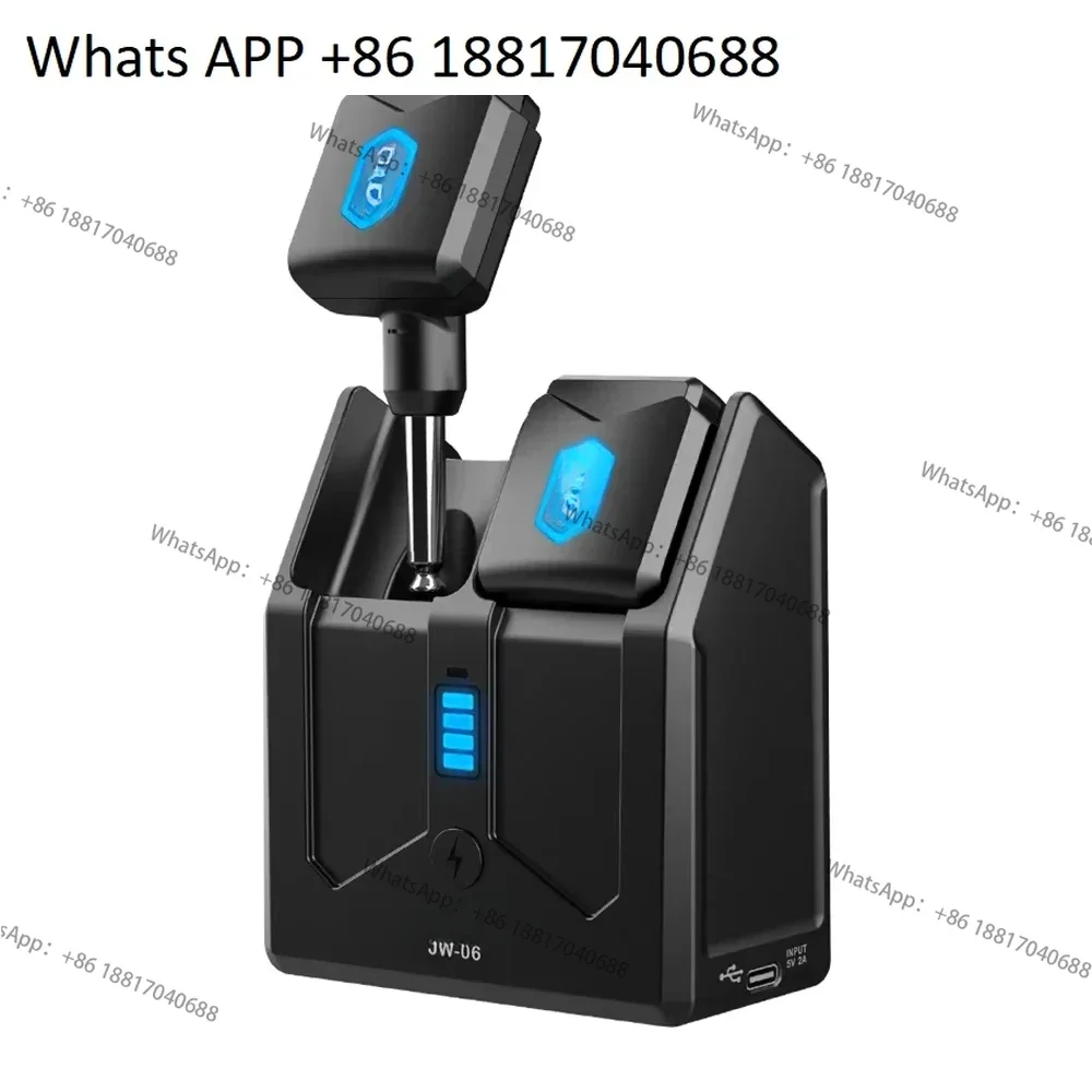JW-06 Wireless Guitar System 5.8GHz Digital Wireless Guitar Transmitter and Receiver with Portable Charging Case