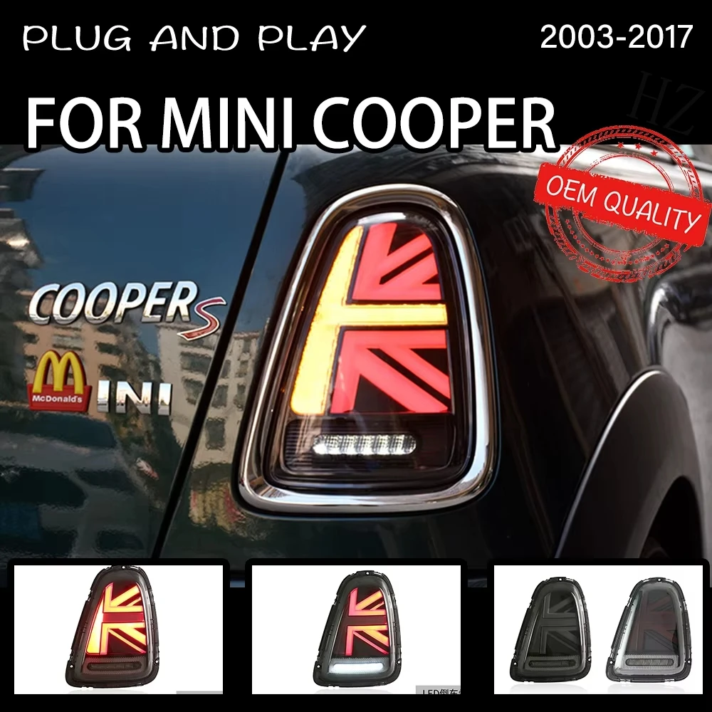 Tail Light For MINI Cooper R55 R56 R57 автомобильные товары 2007-2013 Rear Lamp LED Light Car Accessories MINI Cooper Taillights