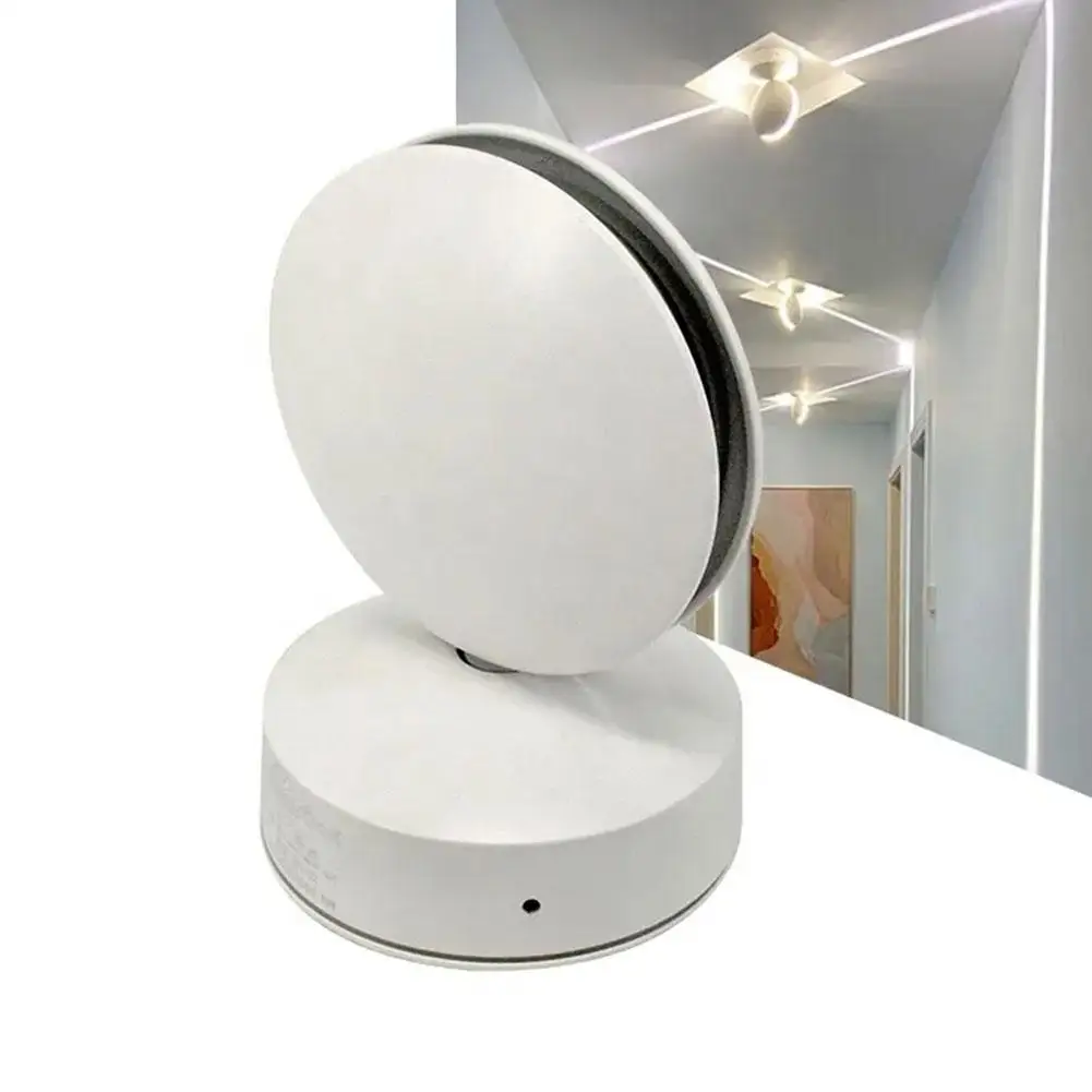 

LED Wall Lamp 360 Degree Rotate Window Sill Light Home Door Line Decoration Spotlight Balcony Corridor Lamp Garage Frame Wa U4P5