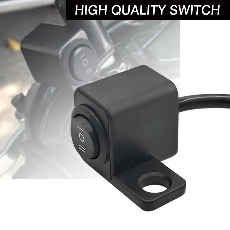 Left 3-way Switch Side Mirror Mount Heavy Duty Universal