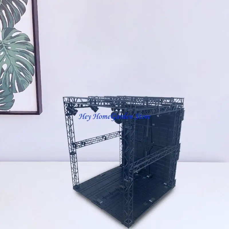 

C63B Desktop DIY Model Display Stand with Lights Perfect for Showcasing Collectibles