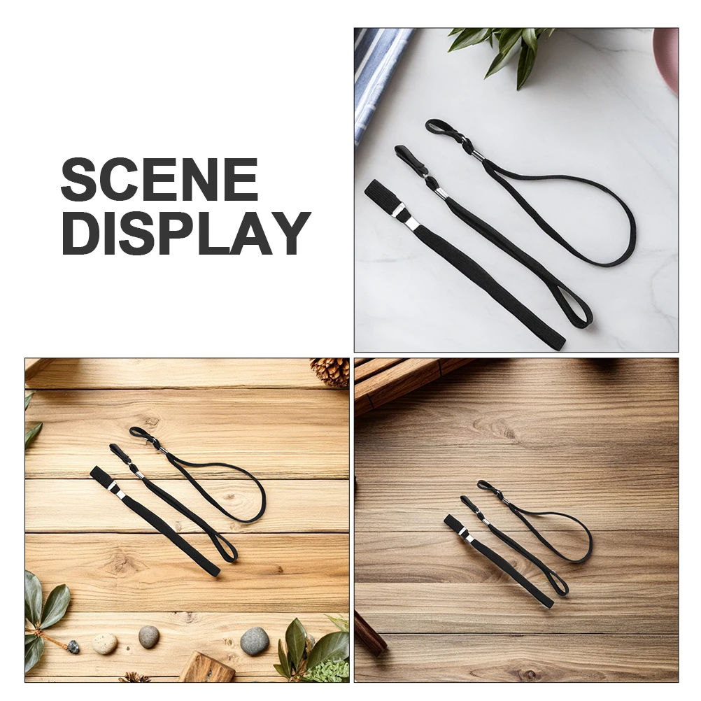 

6pcs Walking Stick Rope Material Durable Hiking Pole Holder Buckle For Climbing Trekking Camping Mountaineering