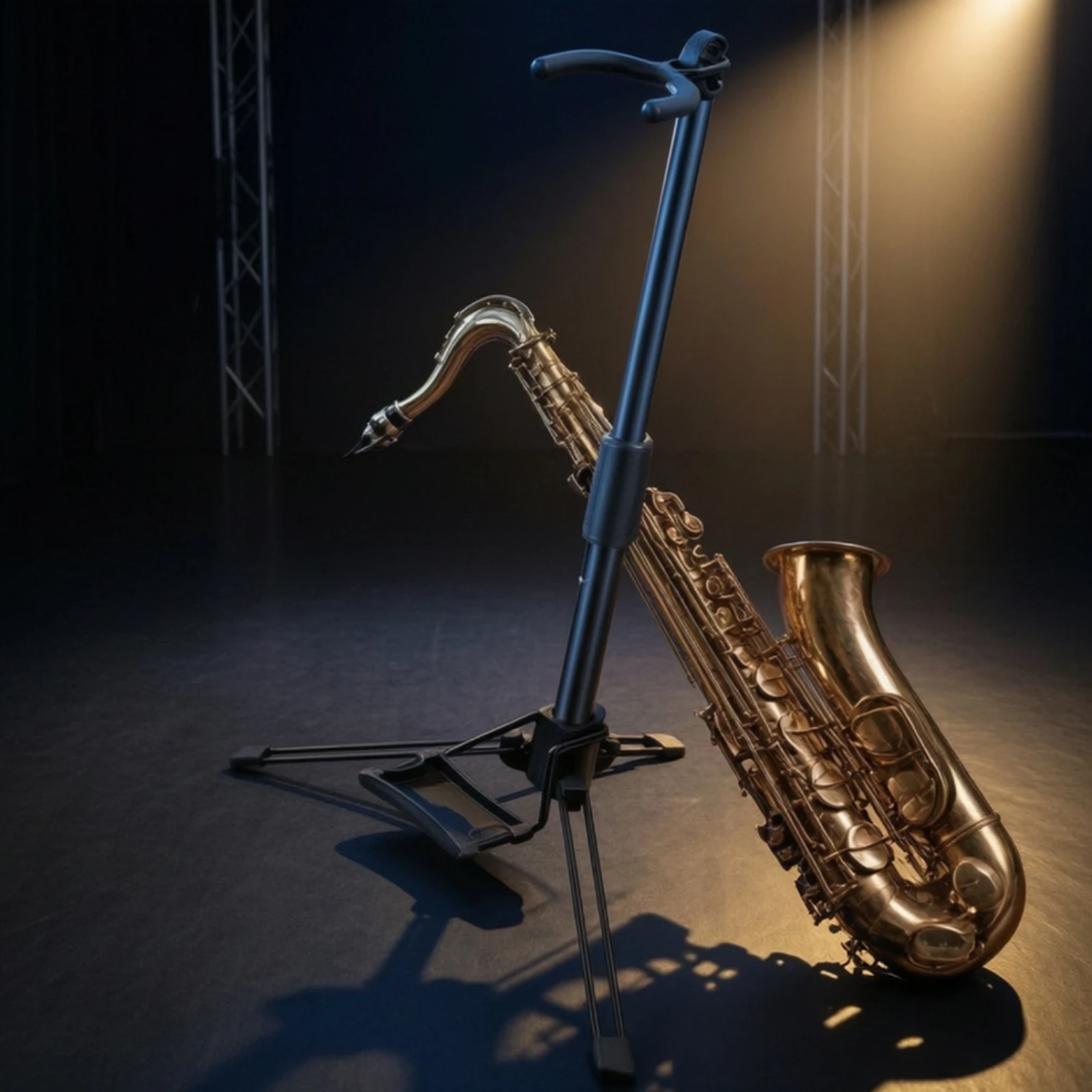 Electric Wind Instrument Stand Stable Wind Instrument Stand Secure Heavy Duty for Musicians, Music Studio, Stage