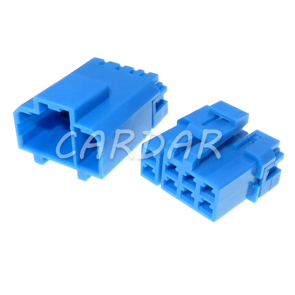 

1 Set 8 Pin 2.8 Series Blue Automobile Electrical Connector AC Assembly 7122-1689-90 7123-1689-90 Car Wire Cable Unsealed Socket