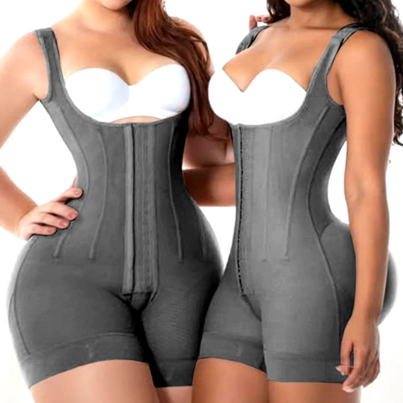 AfruliA 6XL Fajas Colombianas Girdles Shapewear การบีบอัดสูงเอวเทรนเนอร์ Slimming Sheath BBL Corset Body Shapers