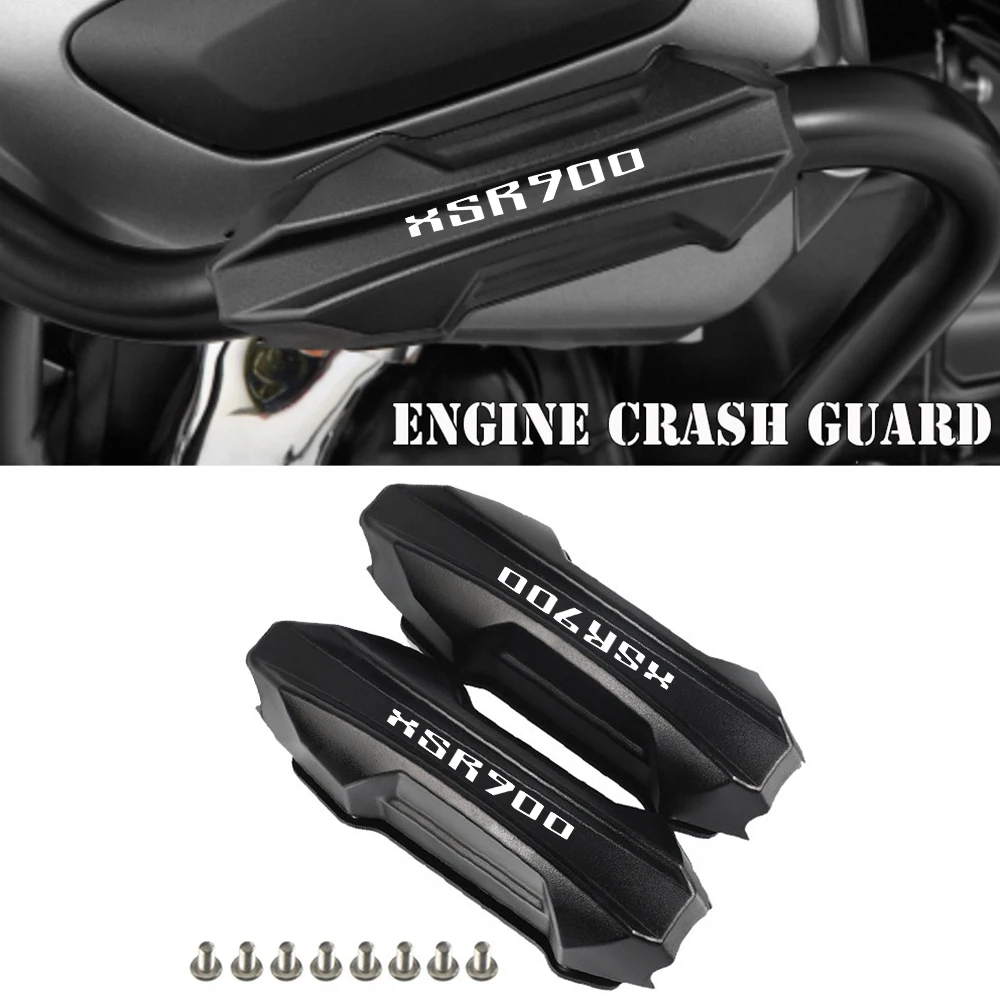 For YAMAHA XSR900 XSR700 XSR 700 900 ABS 2016-2023 2022 2021 2020 25mm Motorcycle Engine Crash Bar Protection Bumper Guard Block