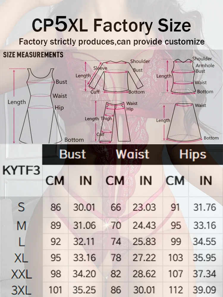 CP5XL Sexy Crotchless Lingerie Hot Women Backless Underwear Transparent Costumes Lace Open Bra Bodysuit Naughty Erotic Sleepwear image 6