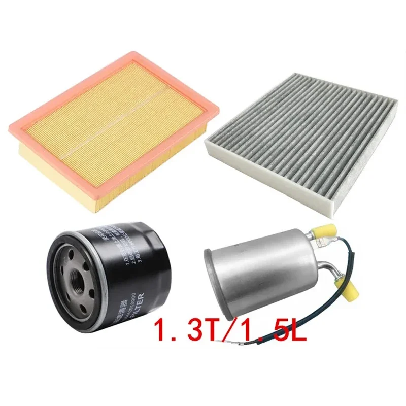 Car Cabin Air Filter Oil Filter Fuel Filter For Trumpchi GAC GS3 2021 2022 1.5MT 1.5AT 1.3AT Car Accessories