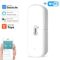 Tuya Wifi Temperature And Humidity Sensor Intelligent Scene Linkage Smart Remote Control Tuya Wifi Temperature Humidity Sensor