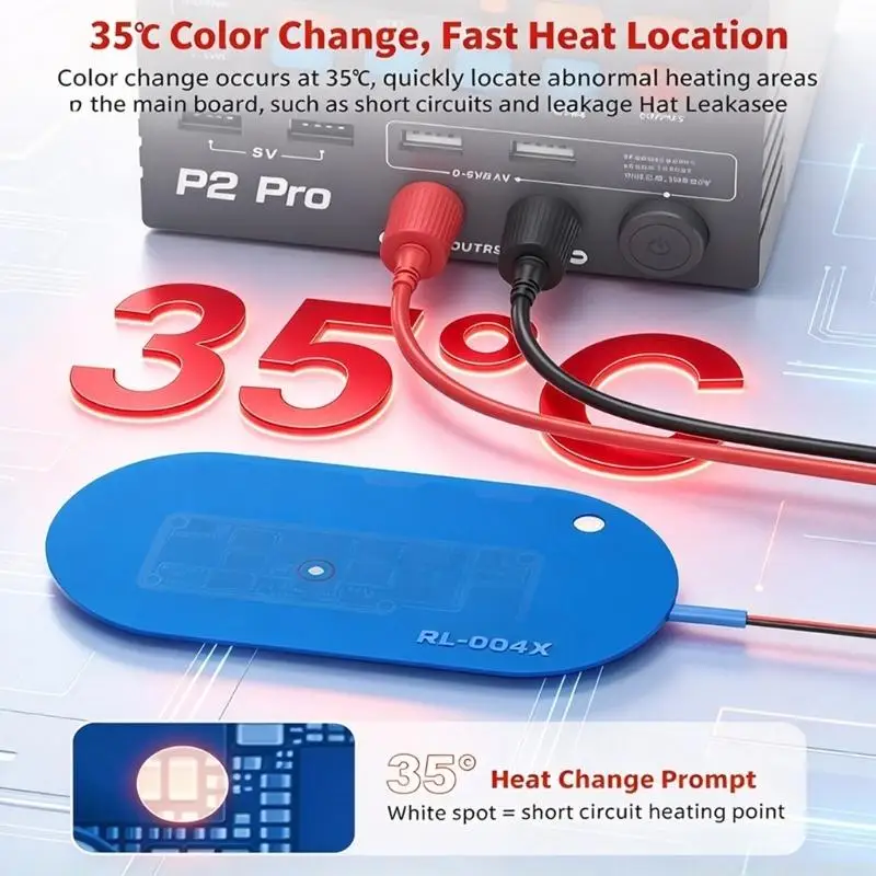 A2BE Flexible Silicones Thermals Sheet for Irregular Circuit Board Areas RL004X