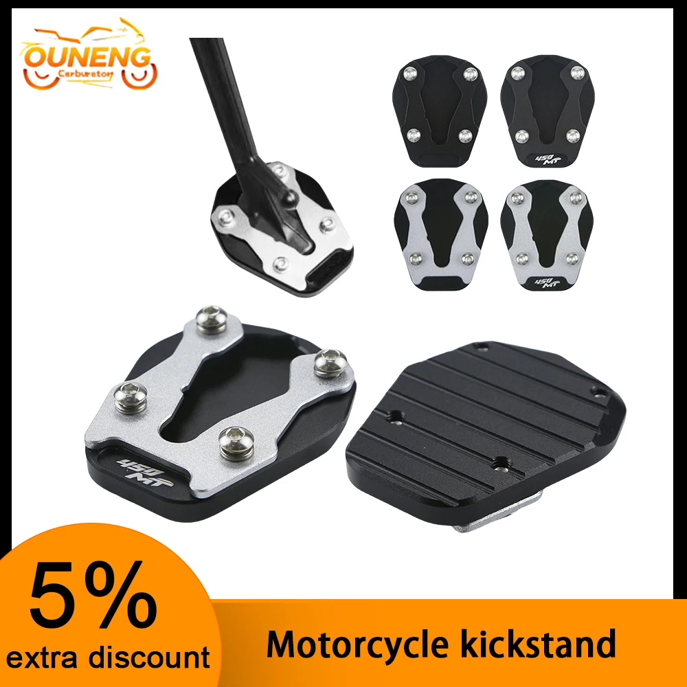

For CFMOTO 450MT MT450 CF 450 MT 2024 2025 Motorcycles Accessories Foot Side Stand Enlarger Plate Pad Kickstand Extension