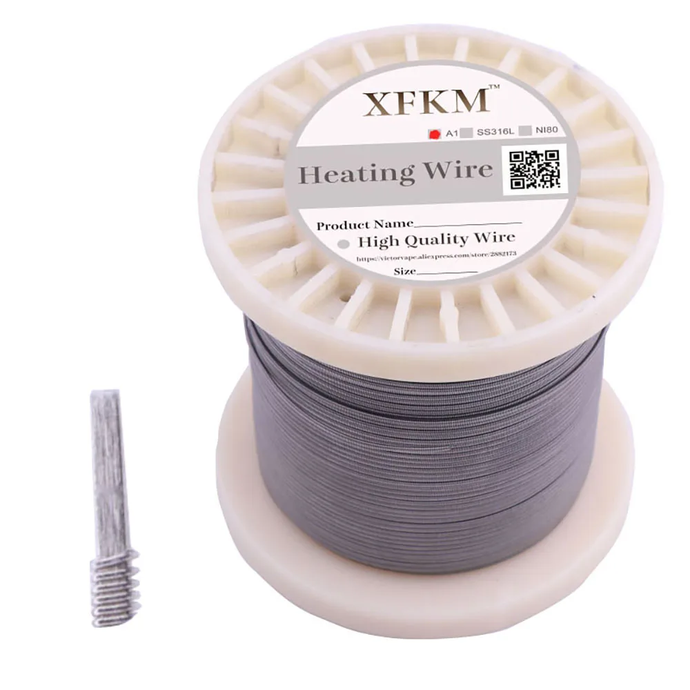 XFKM A1 300Feet(100M)/roll Alien Clapton Tiger hive quad mix twisted Fused Wire heating wire for RDA RBA Rebuildable coils