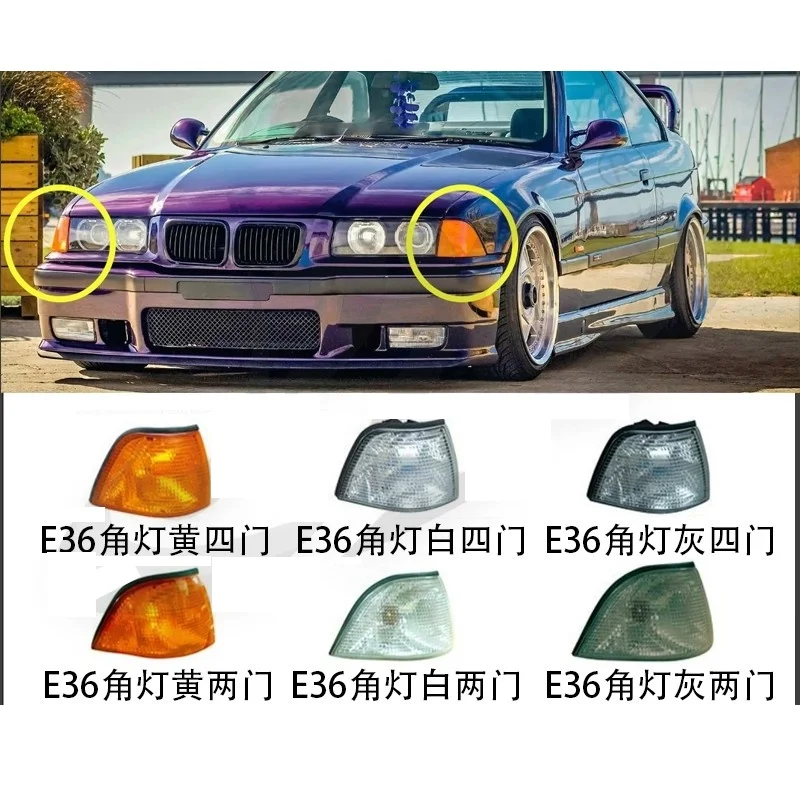 Car Corner Lamp Front Headlight Side Driving Light Turn signal For BMW 3 Series E36 318i 320i 325i 328i 1991-1997