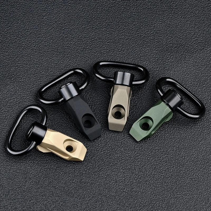 WADSN fast tactical metal QD sling swivel buckle vertical sling base mount 20mm Mlok Keymod rail air gun hunting accessories