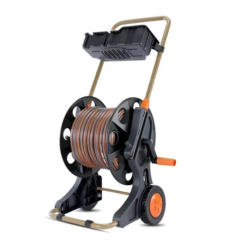 Light-Hose Reel Garden Cart