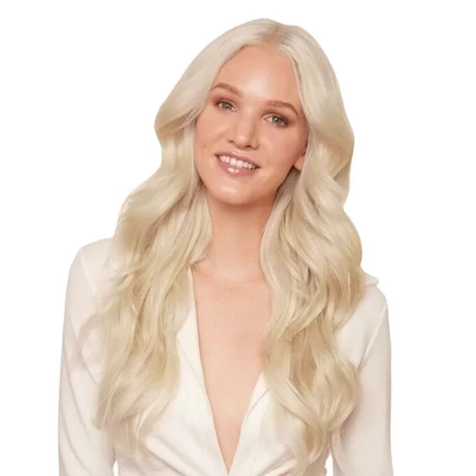 

European and American ladies' synthetic wig headband for women, colored cosplay wig with middle part and long wavy curls