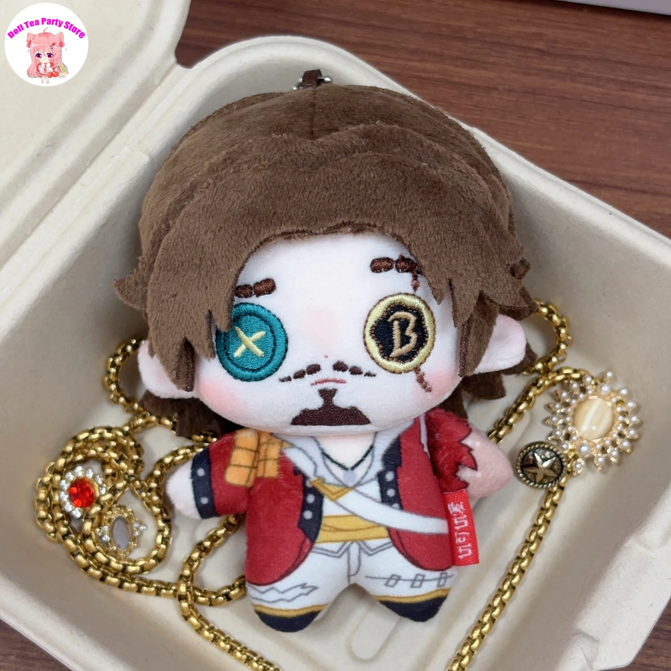 

Anime Identity Ⅴ Jose Baden First Officer Series Plush Cotton Doll Adorable Starfish Body Dolls 10CM Pendant Toys Plushie