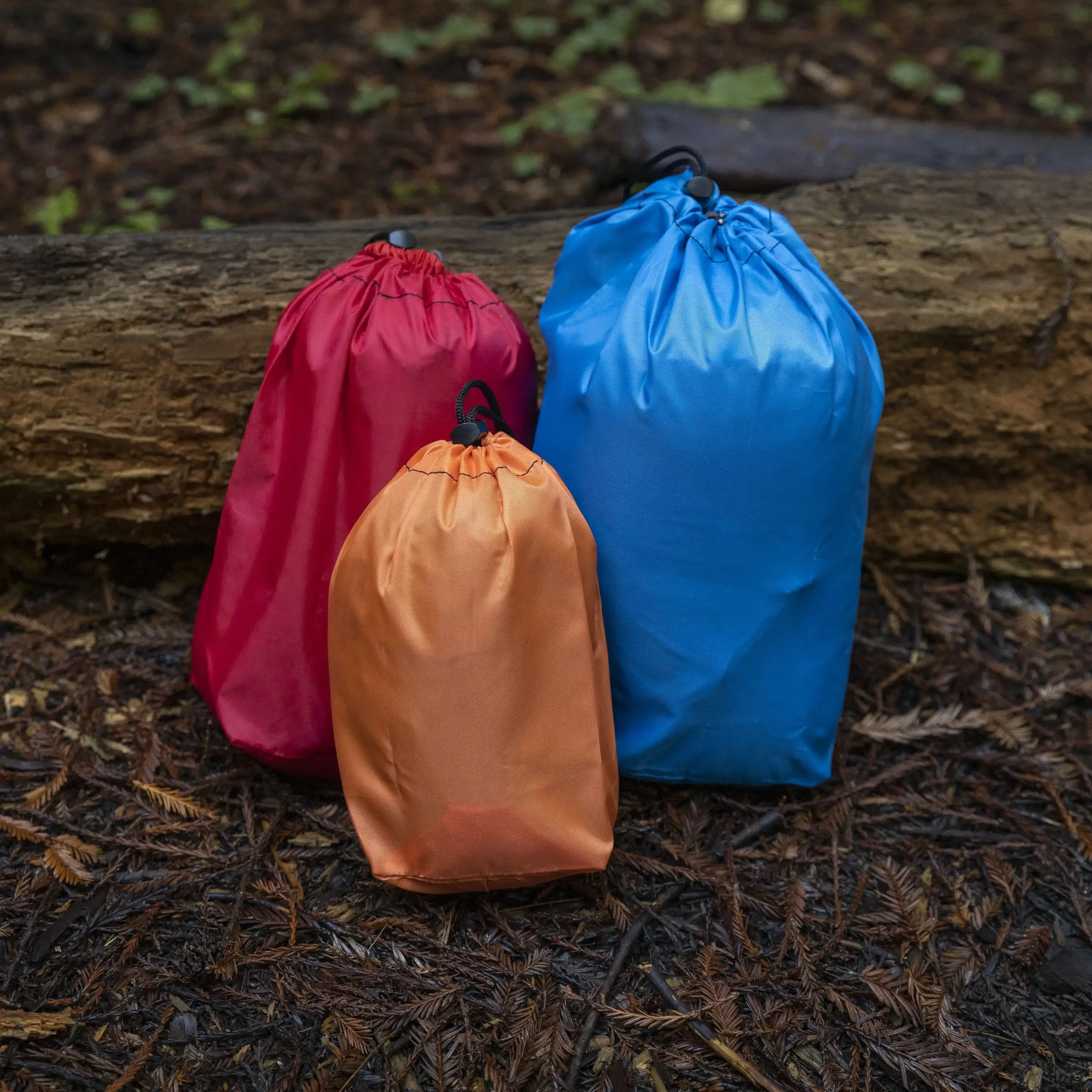 

Ditty Bag 3 Pack Stuff Bag, 16.2 L, Assorted, Unisex, Drawstring Closure, New Free shippment