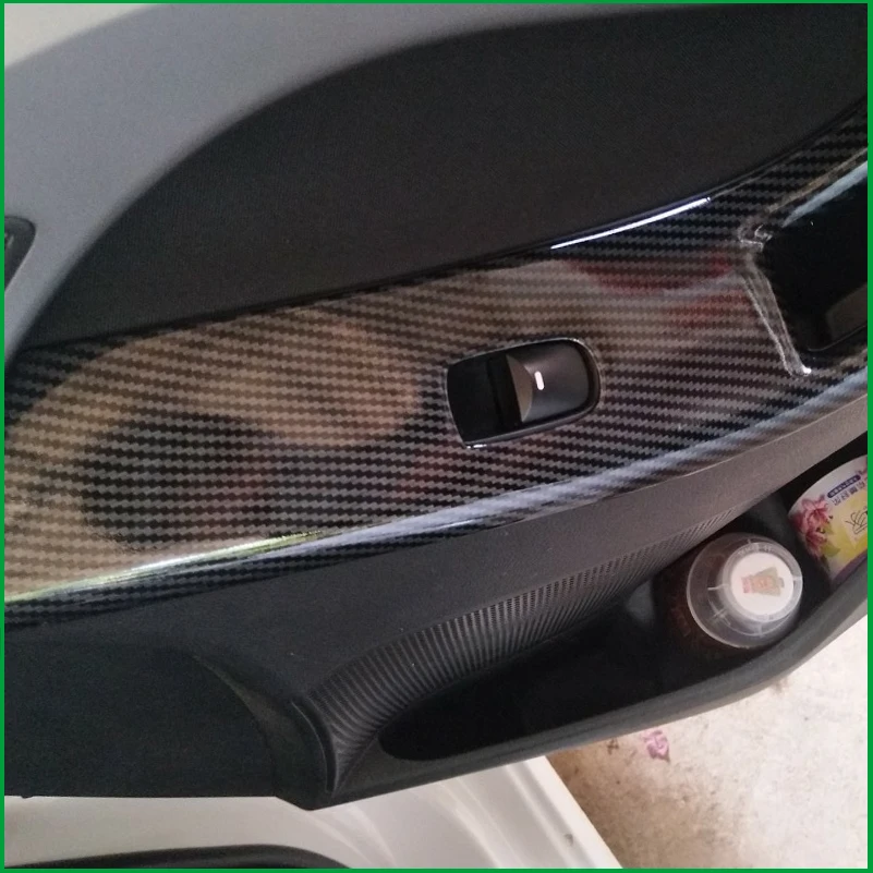 

For Hyundai Elantra Avante Sedan LHD 2012-2015 Interior Door Handle Window Lift Panel Switch Button Cover Sticker Trim Mouldings