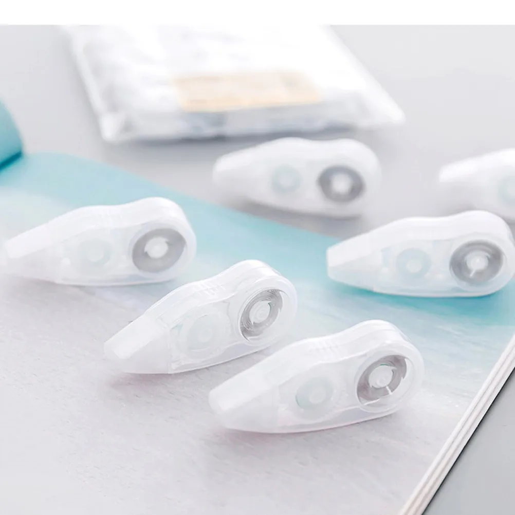 10Pcs Premium Correction Tape for School Office Home Odour Free Instant Correction Smooth Surface Craft Scrapbook Project
