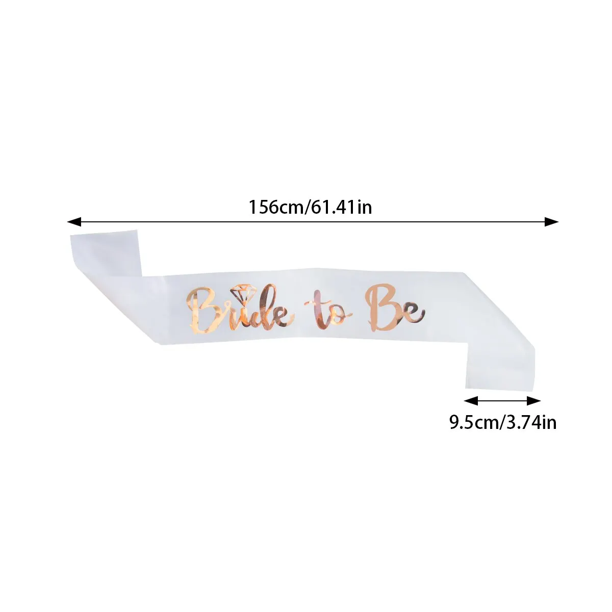 مجموعة وشاح حفلة توديع العزوبية للعروس لتكون حرفًا من الساتان لحفلات الزفاف وحفلات الدجاجة وإكسسوارات حفلات الزفاف #5
