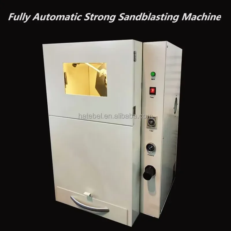 【2026】 Lab Equipment Fully Automatic Denture Sandblaster Automatic Sandblasting Machine
