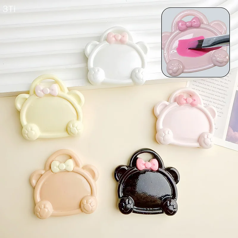 

2 шт., милая палитра для дизайна ногтей из смолы, смешанные цвета, палитра для рисования, гель-лак, дисплей, накладные кончики ногтей, полка, инструменты для маникюра «сделай сам»