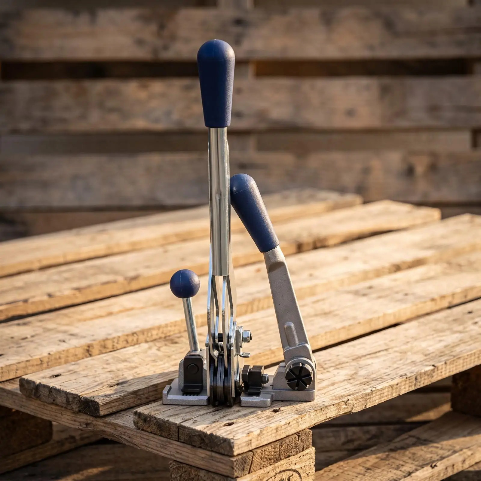 ThreeThree-Function Strapping Tool Efficient Manual Strapping Tool Tensioner and Cutter Hand-Operated Heavy-Duty for Packers
