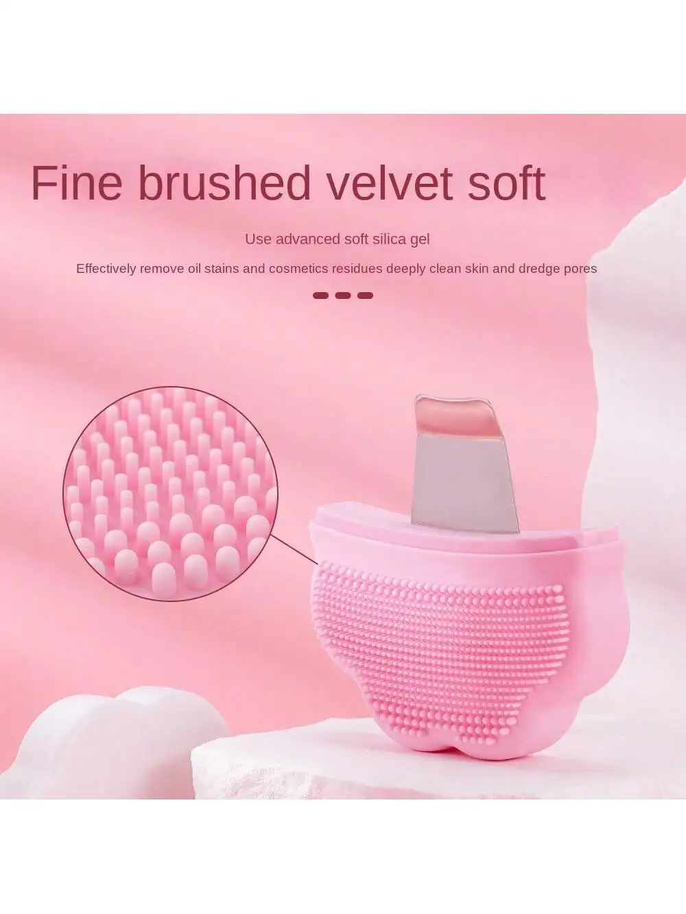 ไม้พายขัดผิวหน้า, ไม้พายทําความสะอาดผิวพร้อม 3 โหมด, ไม้พายรูพรุนสําหรับใบหน้า, ไม้พายทําความสะอาดรูขุมขน Sh