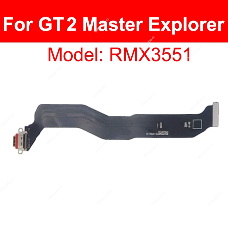For Realme GT 2 5 Pro GT Neo 2 3 GT 2 Master Explorer USB Charging Dock Flex Cable USB Charger Port Connector Flex Ribbon Parts image 4